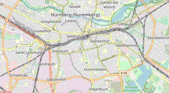 Monteurzimmer auf Karte