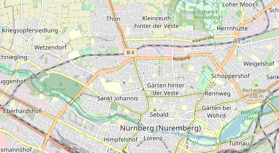 Monteurzimmer auf Karte