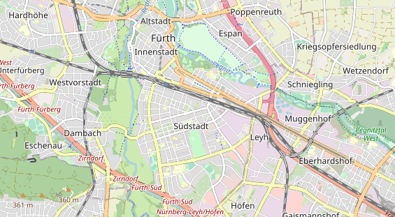 Monteurzimmer auf Karte