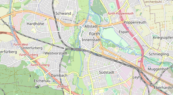 Monteurzimmer auf Karte