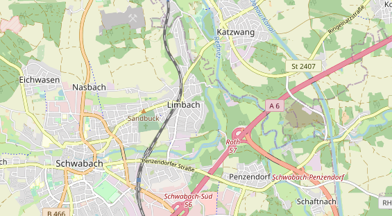 Monteurzimmer auf Karte