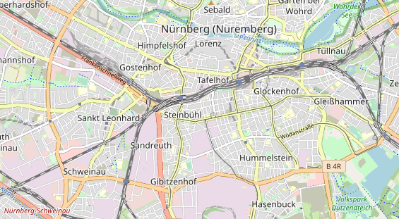 Monteurzimmer auf Karte