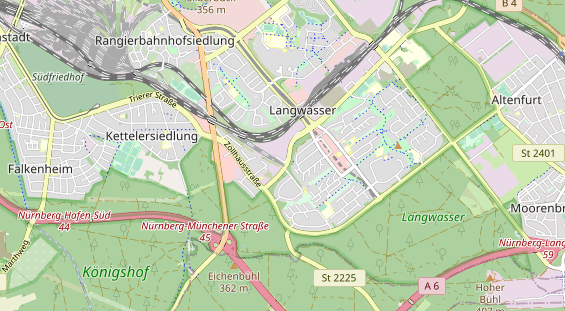 Monteurzimmer auf Karte