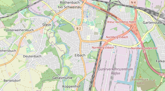 Monteurzimmer auf Karte