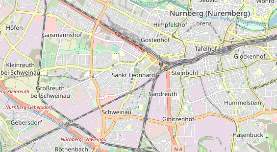 Monteurzimmer auf Karte