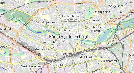 Monteurzimmer auf Karte