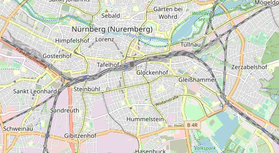 Monteurzimmer auf Karte