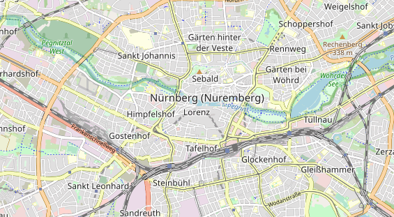 Monteurzimmer auf Karte