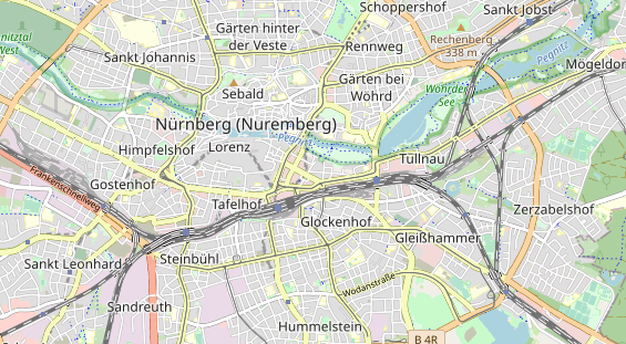 Monteurzimmer auf Karte