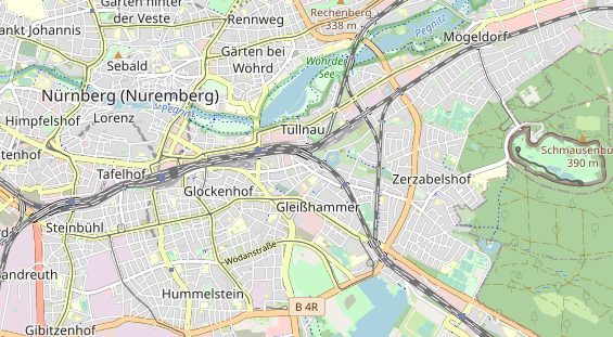 Monteurzimmer auf Karte