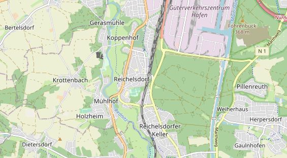 Monteurzimmer auf Karte