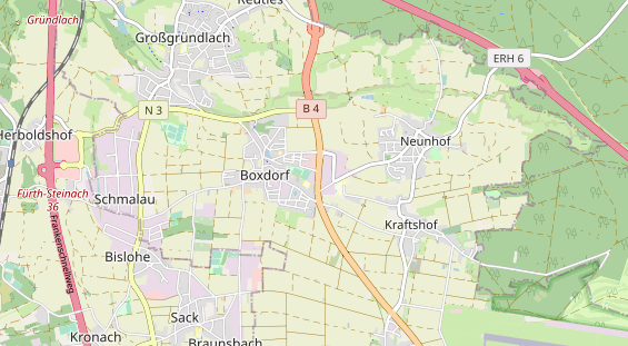 Monteurzimmer auf Karte