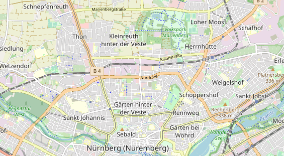 Monteurzimmer auf Karte