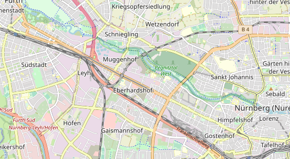 Monteurzimmer auf Karte