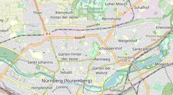 Monteurzimmer auf Karte