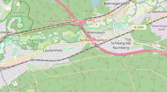 Monteurzimmer auf Karte