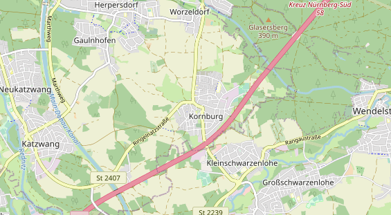 Monteurzimmer auf Karte