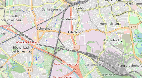 Monteurzimmer auf Karte