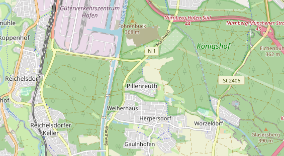 Monteurzimmer auf Karte