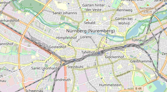 Monteurzimmer auf Karte