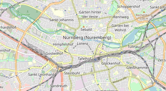 Monteurzimmer auf Karte