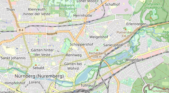 Monteurzimmer auf Karte