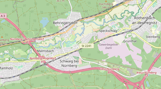 Monteurzimmer auf Karte