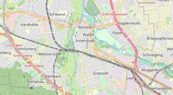 Monteurzimmer auf Karte