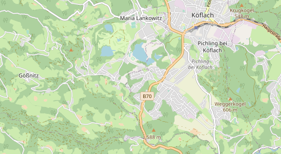 Monteurzimmer auf Karte