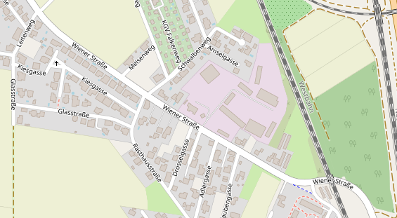 Monteurzimmer auf Satellitenbild