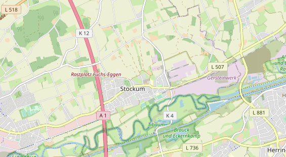 Monteurzimmer auf Karte