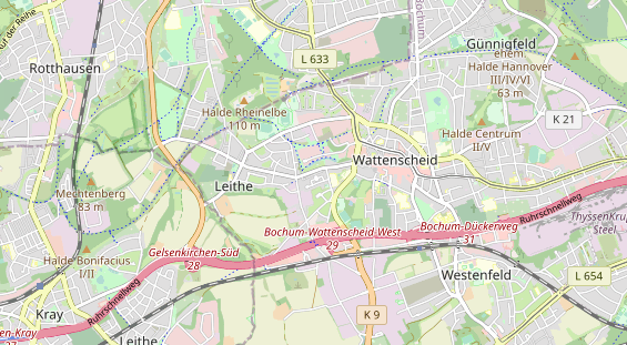 Monteurzimmer auf Karte