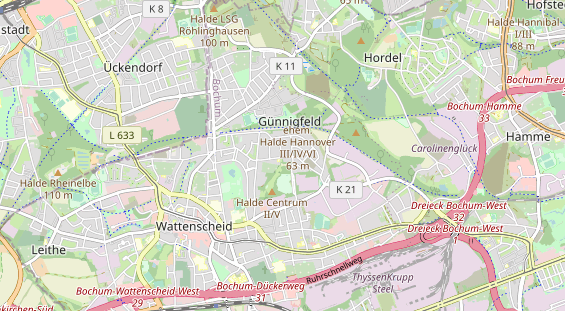 Monteurzimmer auf Karte
