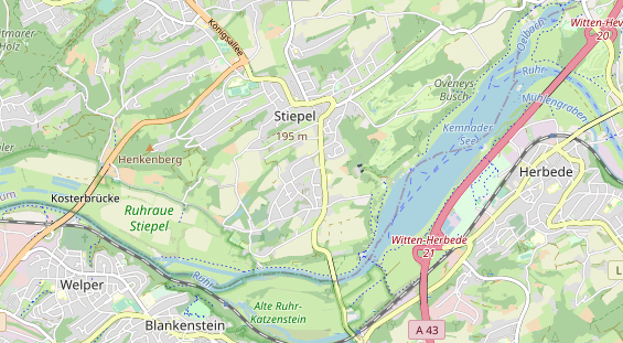 Monteurzimmer auf Karte