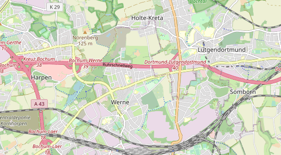 Monteurzimmer auf Karte