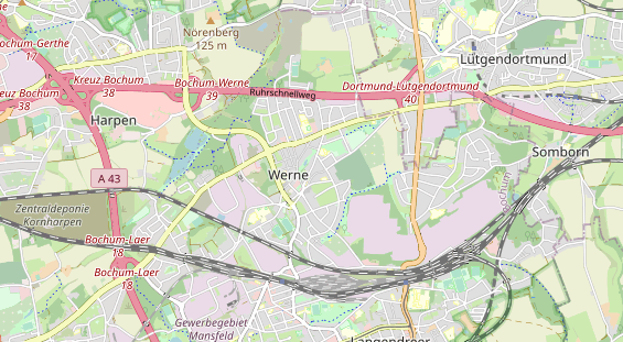 Monteurzimmer auf Karte