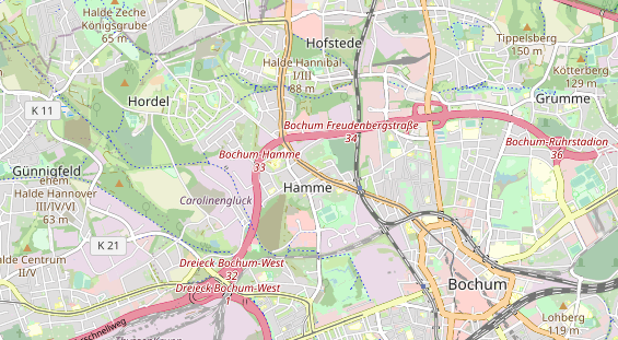 Monteurzimmer auf Karte