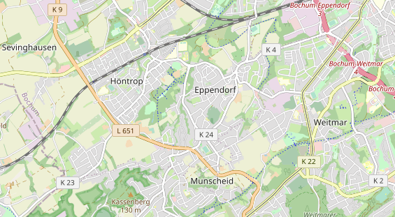 Monteurzimmer auf Karte