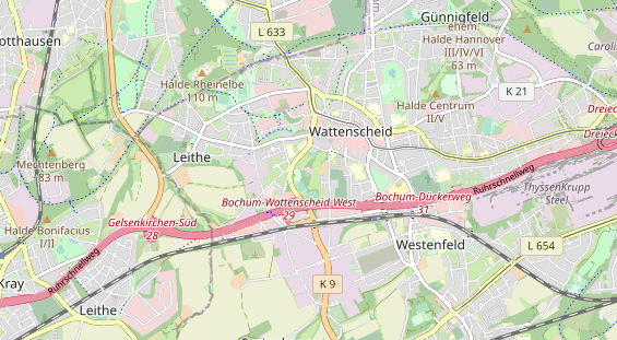 Monteurzimmer auf Karte