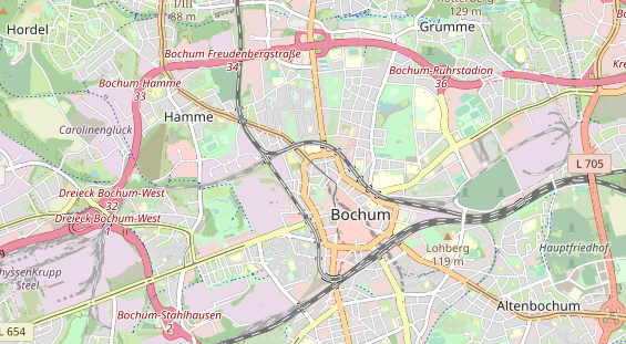Monteurzimmer auf Karte