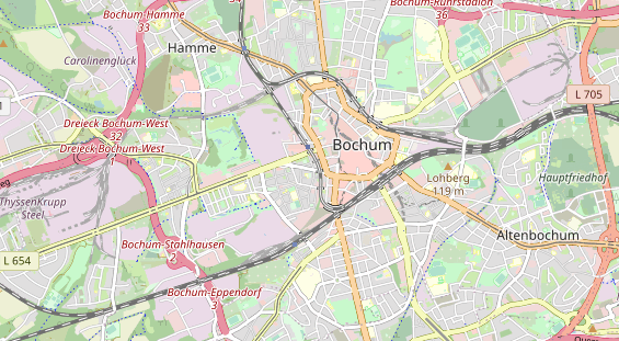 Monteurzimmer auf Karte