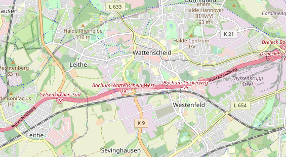 Monteurzimmer auf Karte