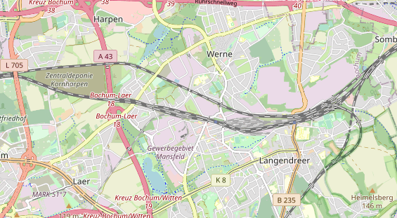 Monteurzimmer auf Karte