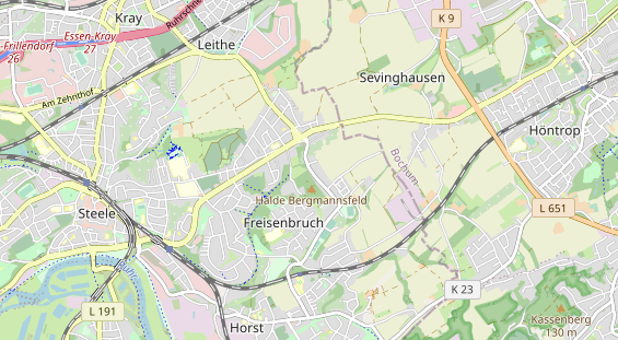 Monteurzimmer auf Karte