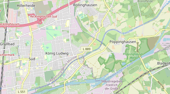 Monteurzimmer auf Karte