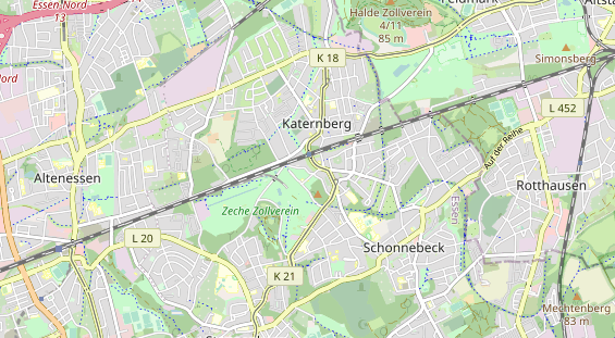 Monteurzimmer auf Karte