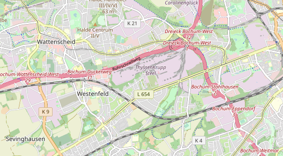 Monteurzimmer auf Karte