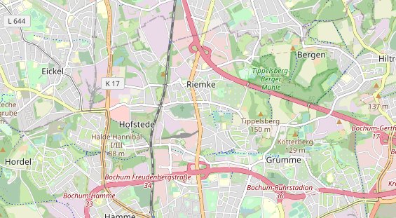 Monteurzimmer auf Karte