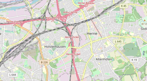 Monteurzimmer auf Karte