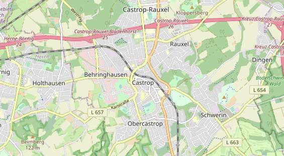 Monteurzimmer auf Karte